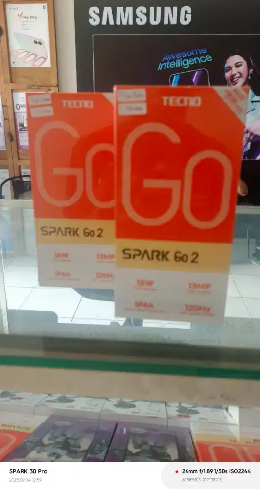 Tecno Spark GO 2 4GB+4GB/64GB ,Baru,Segel Box,Garansi Resmi,Original