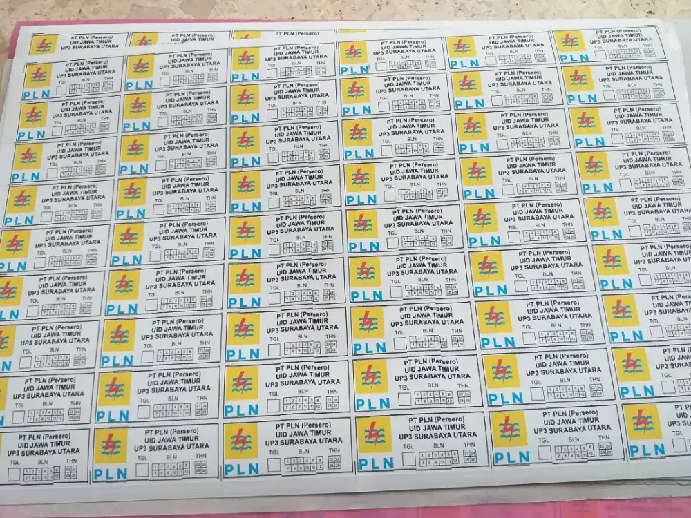 Stiker segel pecah telur