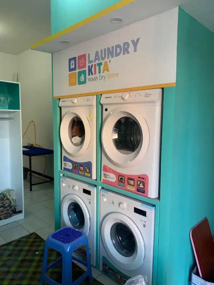 BUDGET MENYESUAIKAN! PAKET USAHA LAUNDRY FREE TRAINING PEMASANGAN
