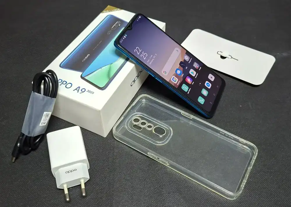 OPPO A9 2020, kondisi terawat,
Dus lengkap, Siap pakai