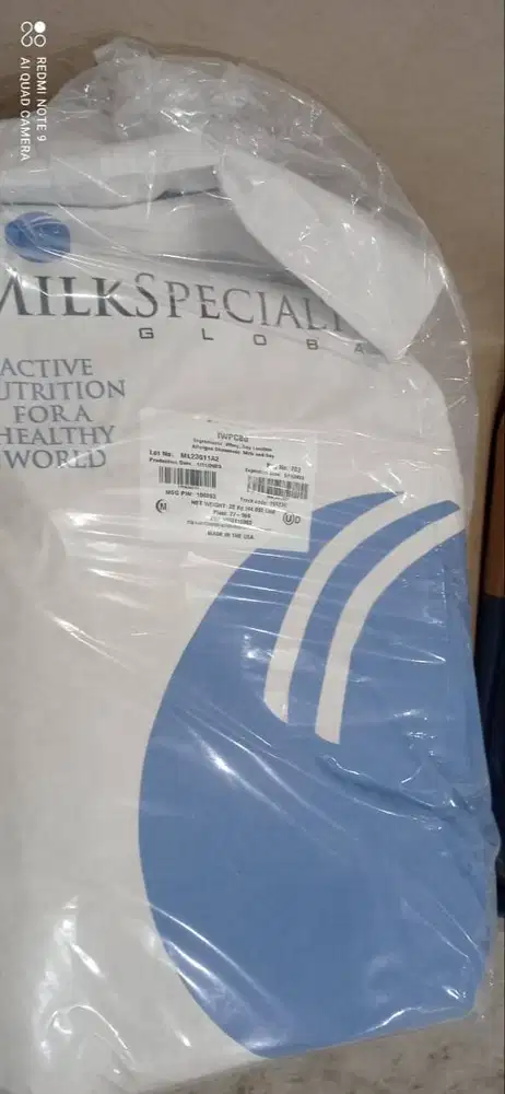 Whey Protein Concentrate (IWPC 80) Ex Milk Specialties