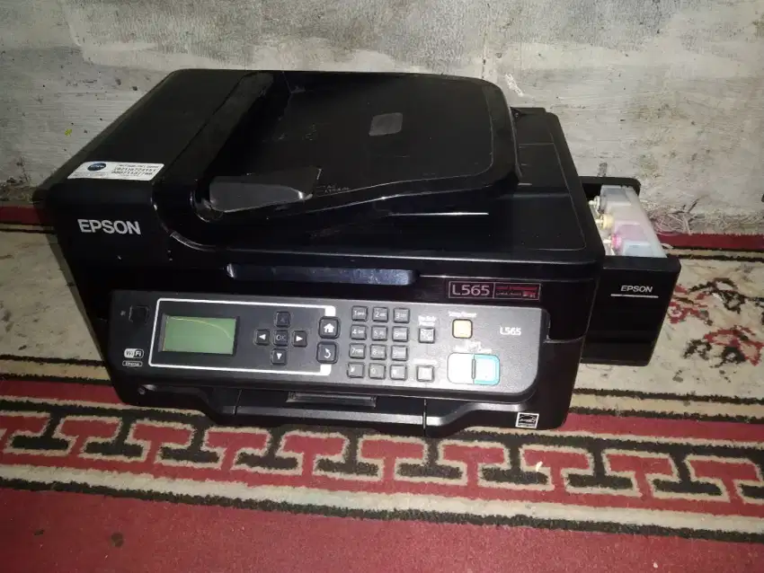 Print scan copy wifi epson L565 head swgel