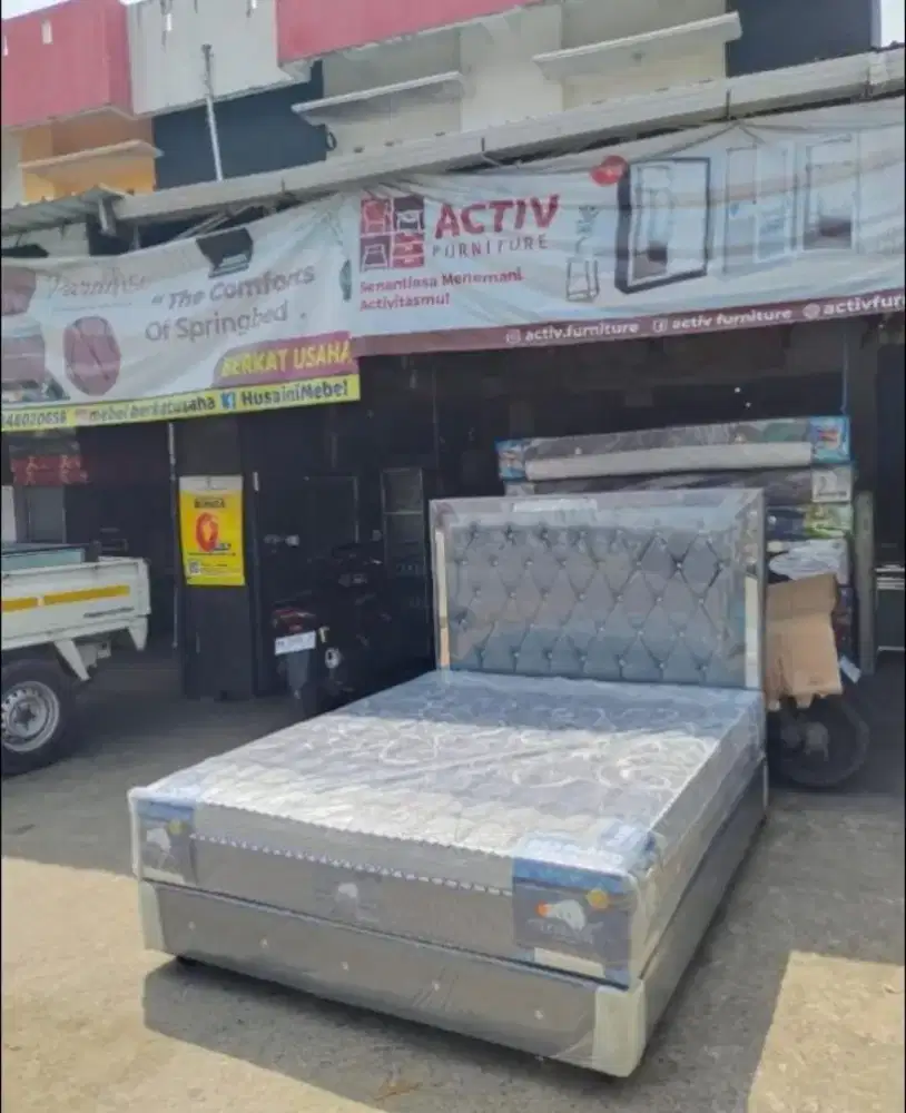 1set springbed bearland dan dipan
