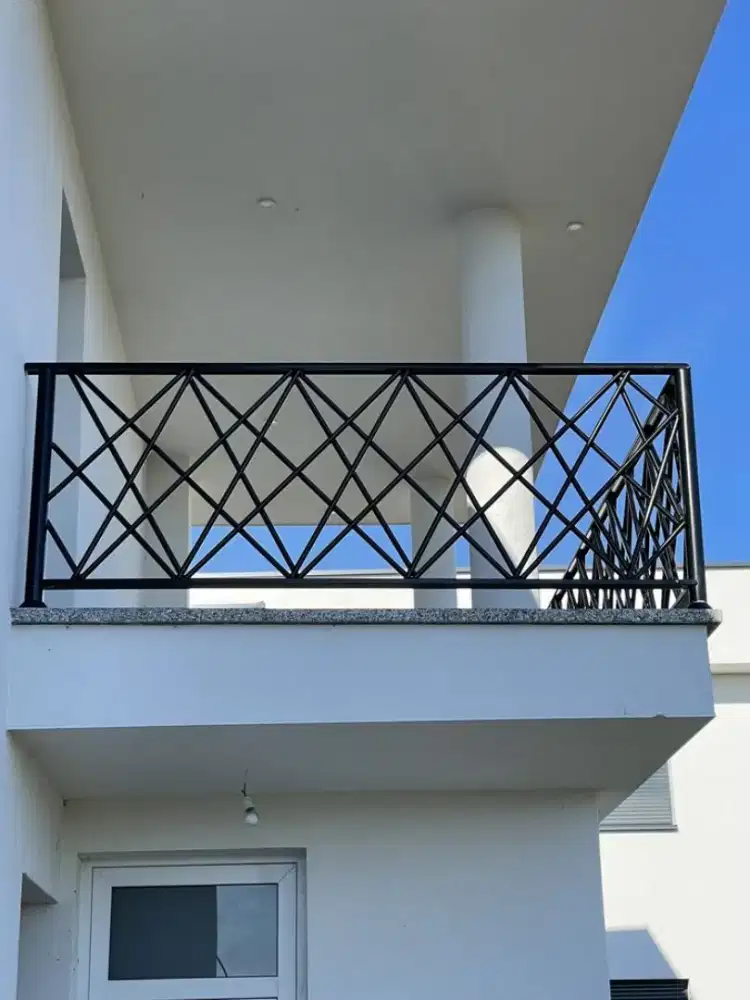 Bengkel las Lampung tralis kanopi pintu pagar gerbang tangga