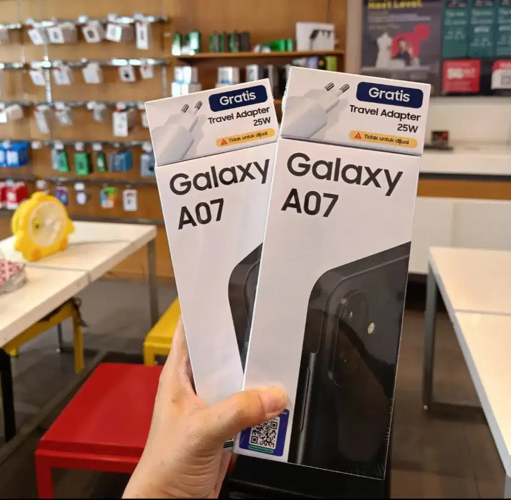 Samsung A07 Ram 6gb internal 128Gb