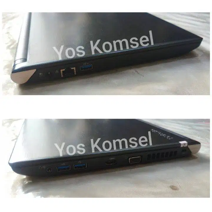 Laptop Game Bisnis Office Desain Grafis Toshiba Intel Core i5 16GB