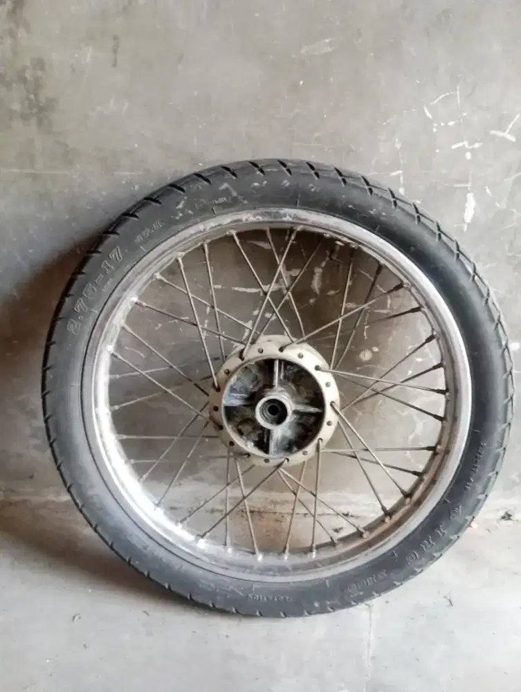 Velg set depan belakang Shogun 125/Smash/Shogun 110.Depan belakang SET