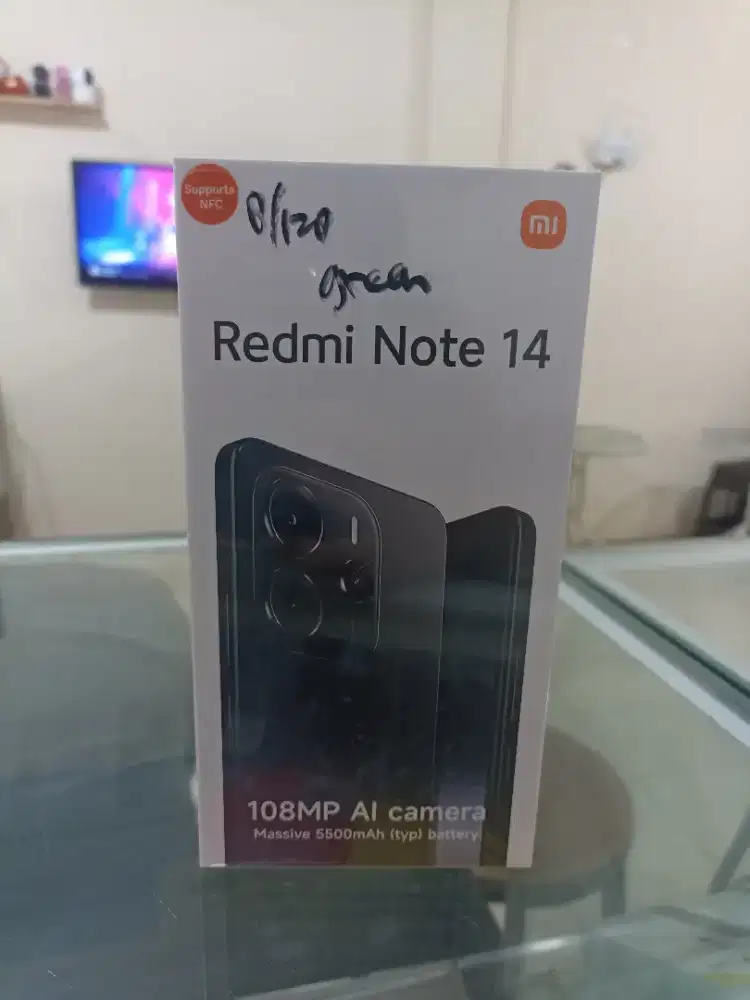 NEW Redmi Note 14 8/128 garansi resmi