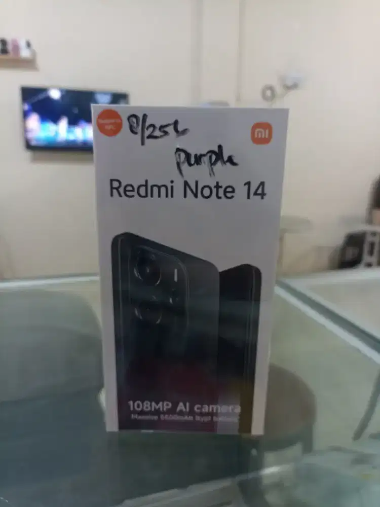 NEW Redmi Note 14 8/256 garansi resmi