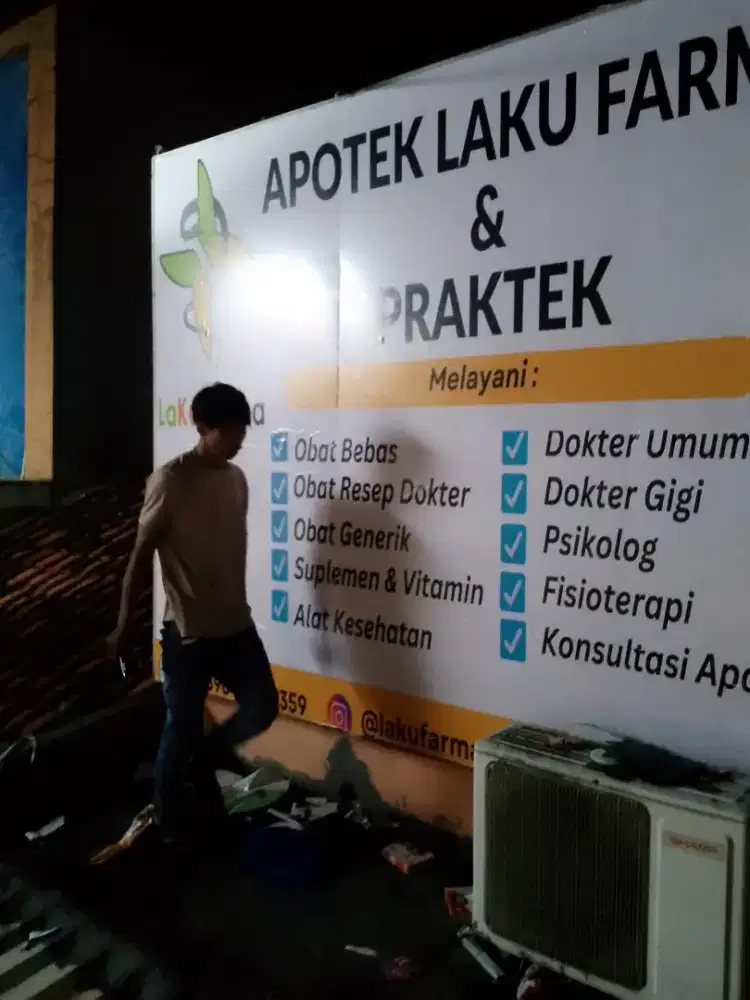 PRODUKSI REKLAME NEON BOX HURUF TIMBUL MURAH,