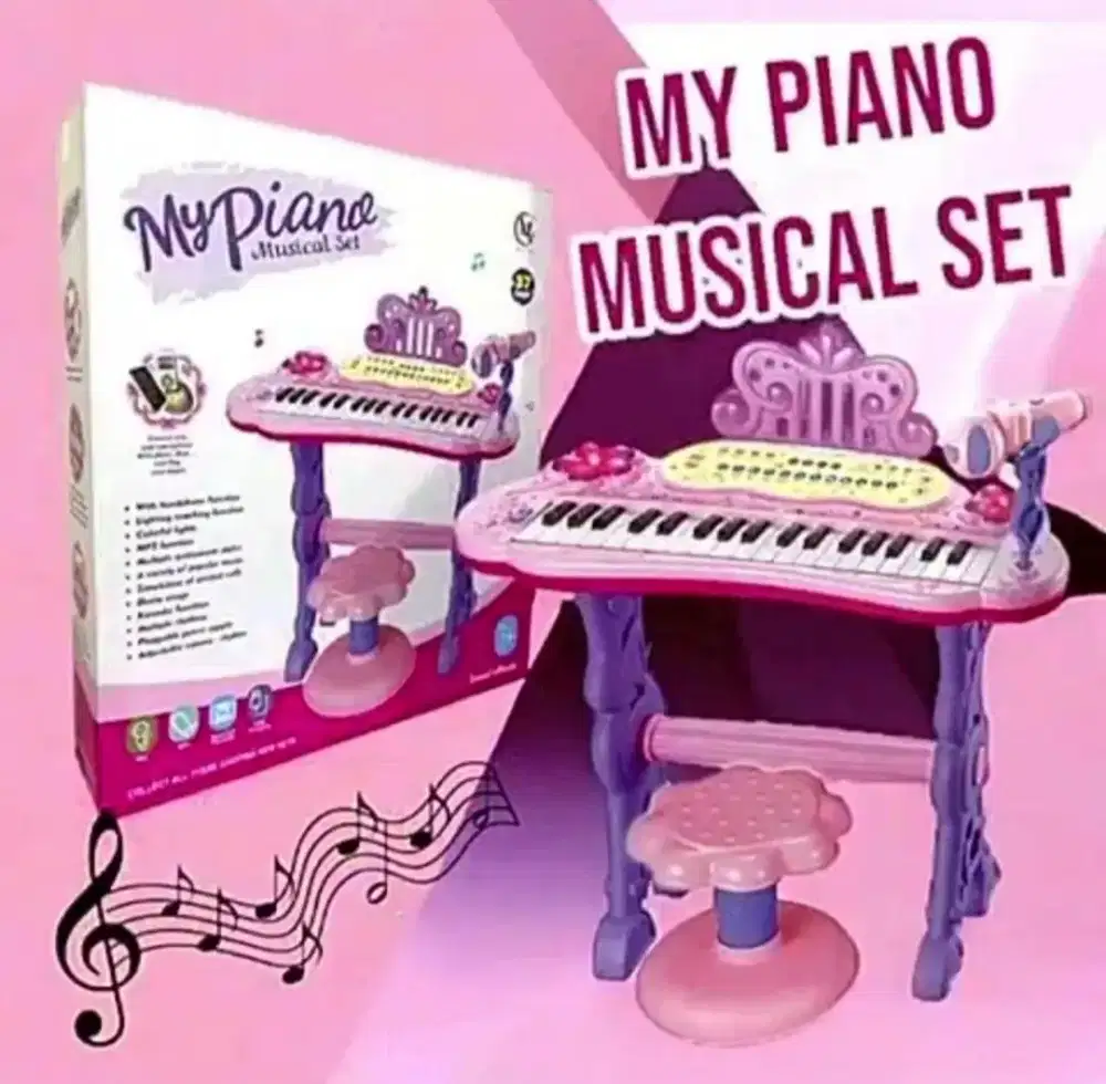 My piano musical set musik mainan anak baru tidak jadi pakai