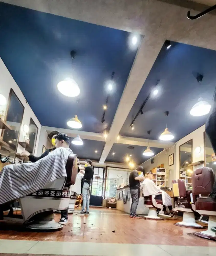 Barberman & lady barber