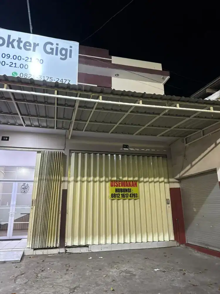 Disewakan ruko murah jl gatot subroto  kota probolinggo