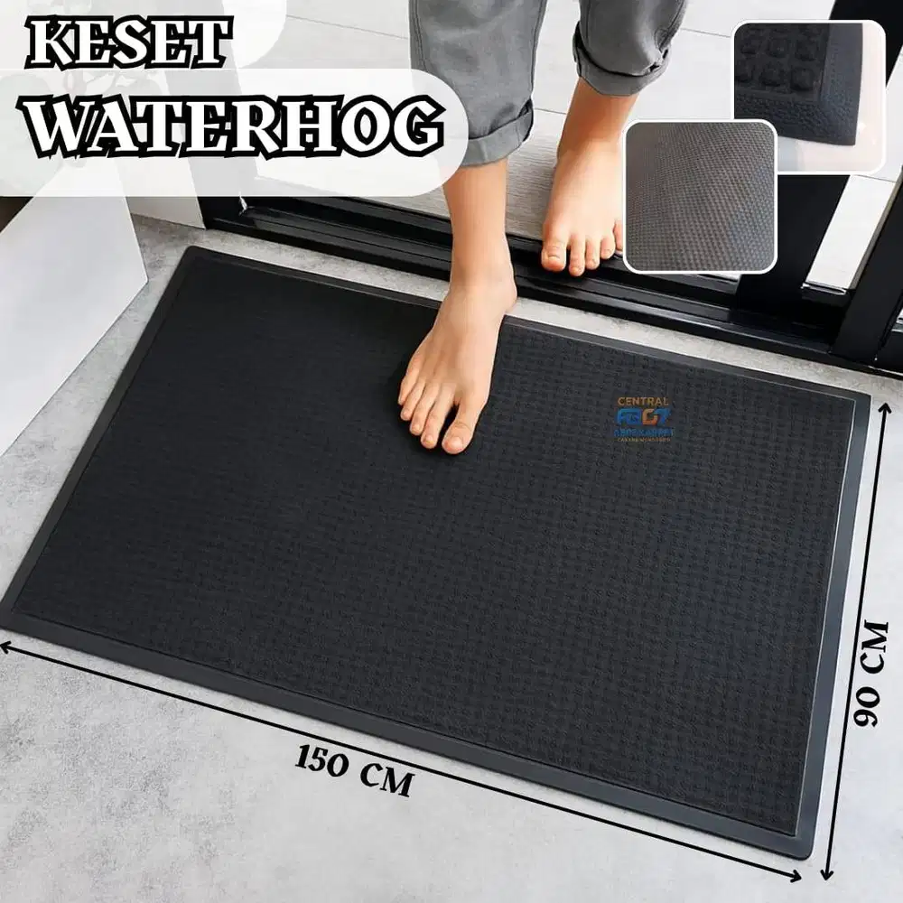 Keset Waterhog / 90 x 150 cm / color: red & black