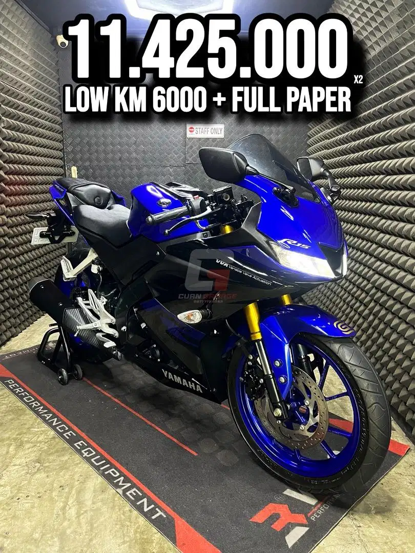 R15 OR R 15 V3 2020 LOW KM 6000 FULL ORIGINAL GRESS CONDITION PAJAK ON