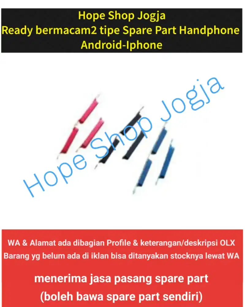 Tombol on off  luar Samsung S6 flat (G920)-S7 edge (G935)-S8/S8+