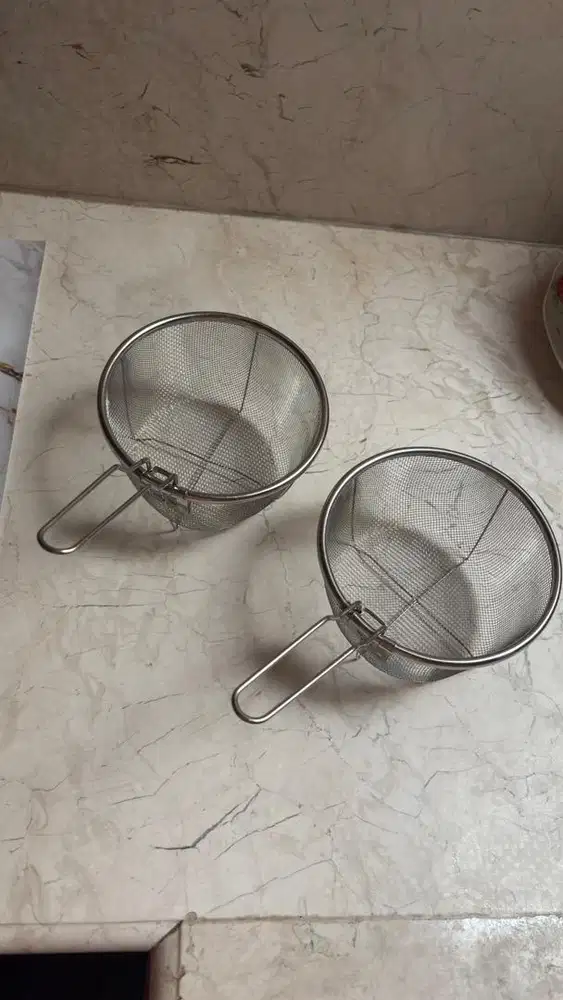 Saringan Mie dan alat penggoreng (PAKET)