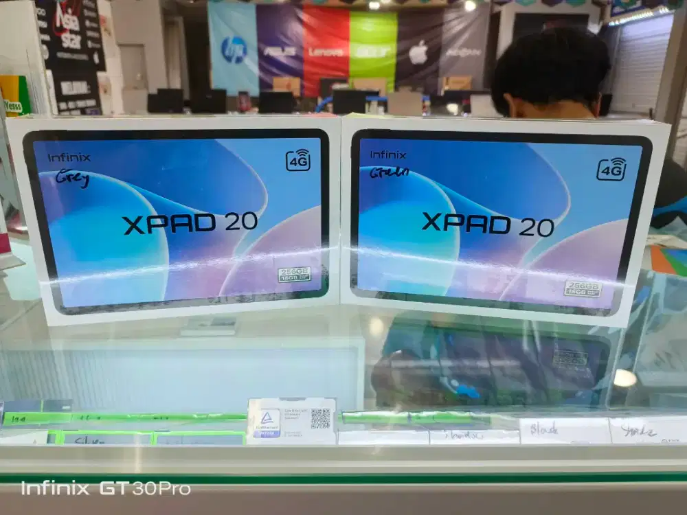Tablet tab Infinix Xpad 20 4G 8/256 Baru 100% ori segel dus box fresh