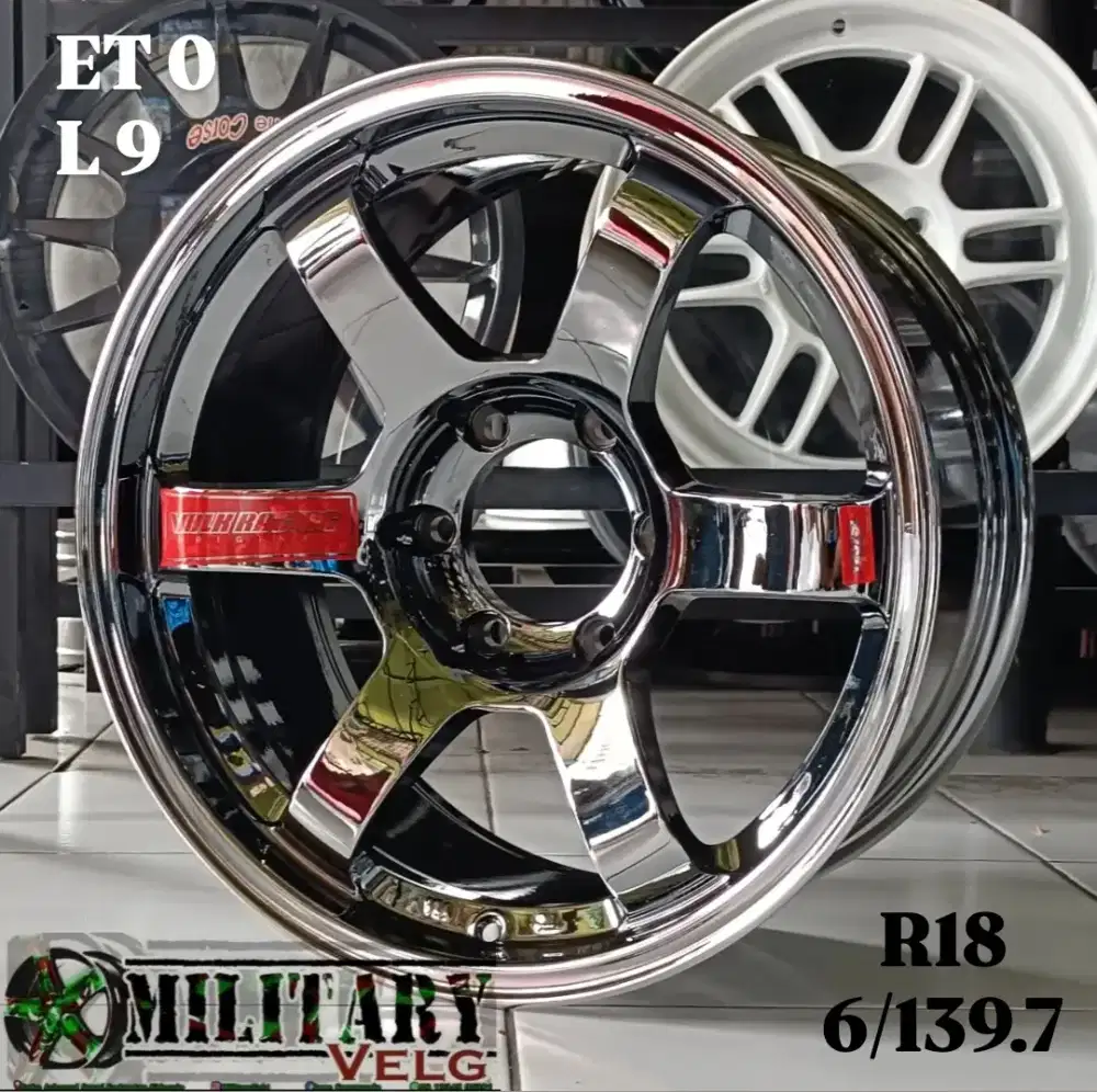 TE37 SL Flowforming R18 Blackchrome