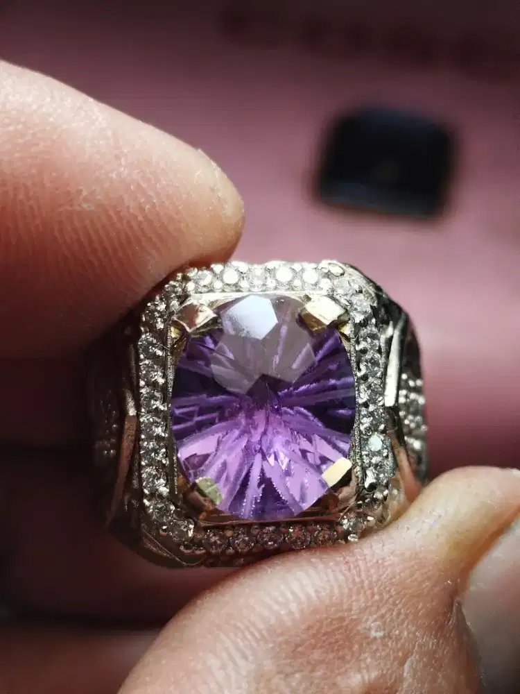 natural amethyts quartz plus memo