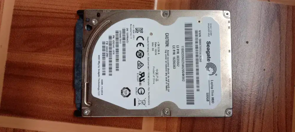 Hardisk laptop seagate 500 GB