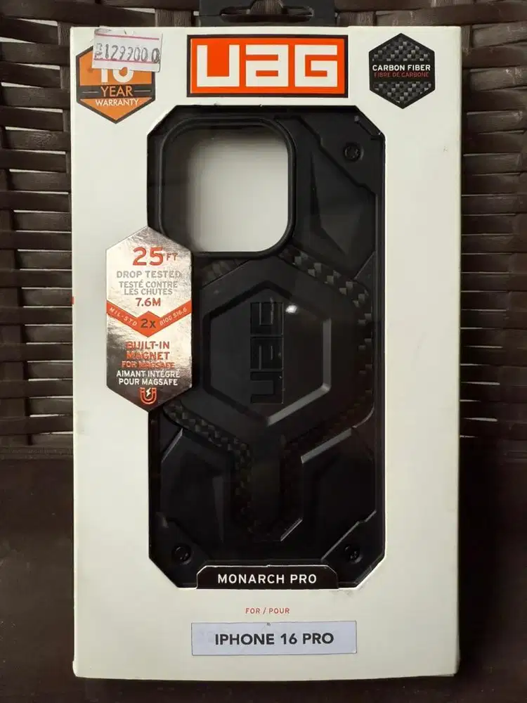 UAG Monarch Pro Carbon Fiber Case Iphone 16 Pro