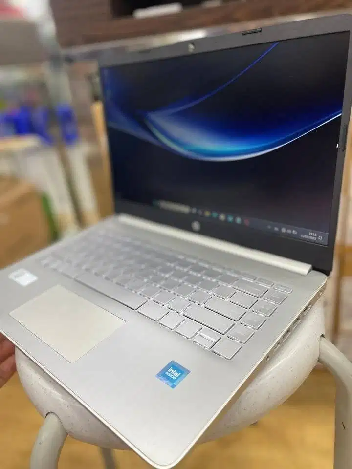 Laptop pelajar murah HP 14s DQ3888 Intel Dualcore n4500 8Gb Ram 512GB
