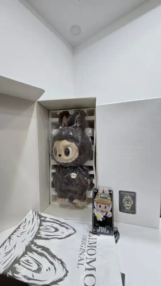 ZIMOMO ORIGINAL 100%  COKLAT POPMART