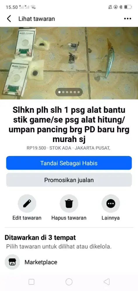 Slhkn lh slh 1 dr alat tmbh permainan game ank2 atau sblh2nya brg baru