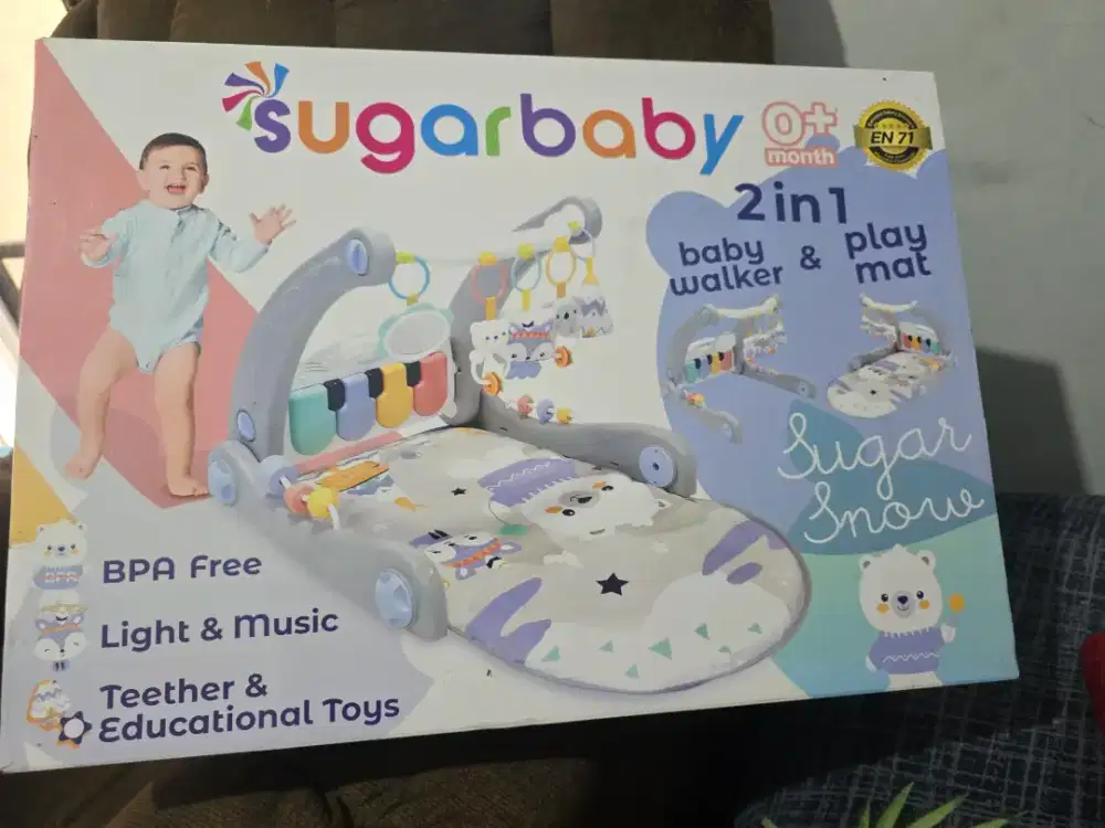 Sugar baby playmat baby walker