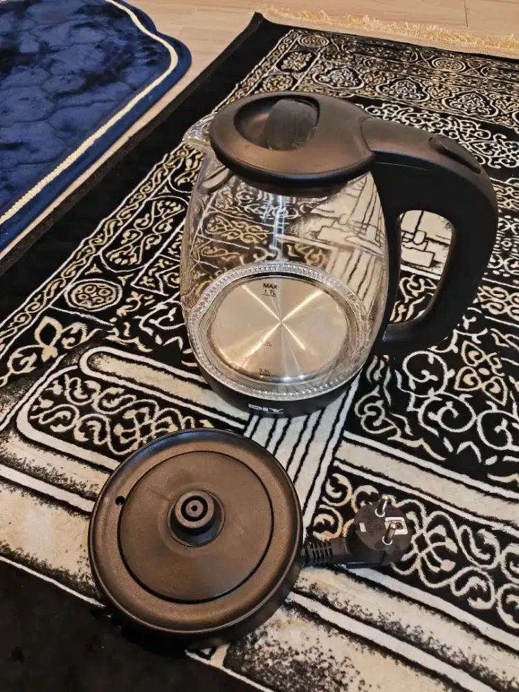 ELECTRIC KETTLE GLASS MR DIY PREMIUM HHB 1786 PRELOVED ORIGINAL