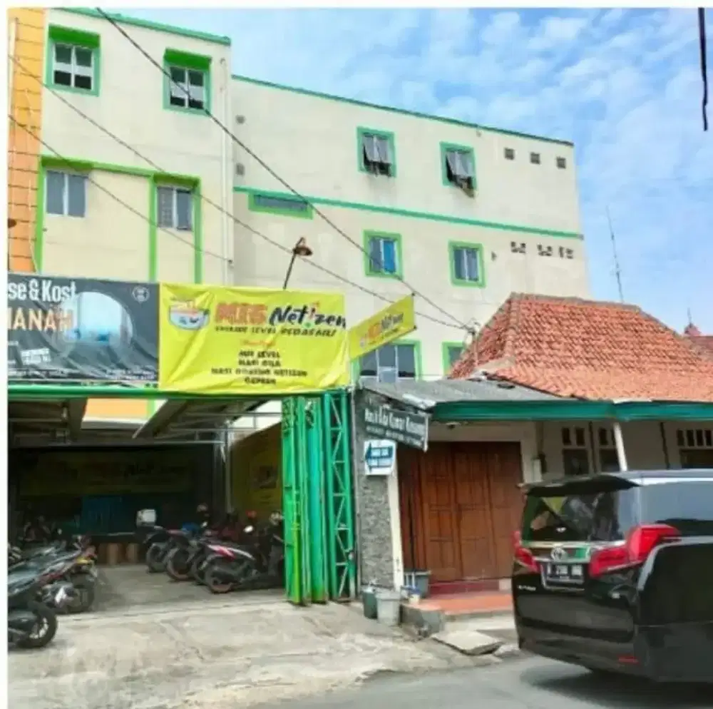 Dijual Kost Sumber Solo L:219m, 4 Lt, 34 KT