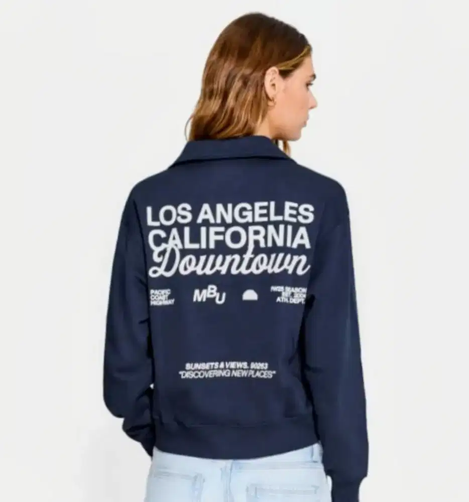 SWEATER COLLAR POLA LONG SLEEVE SECOND