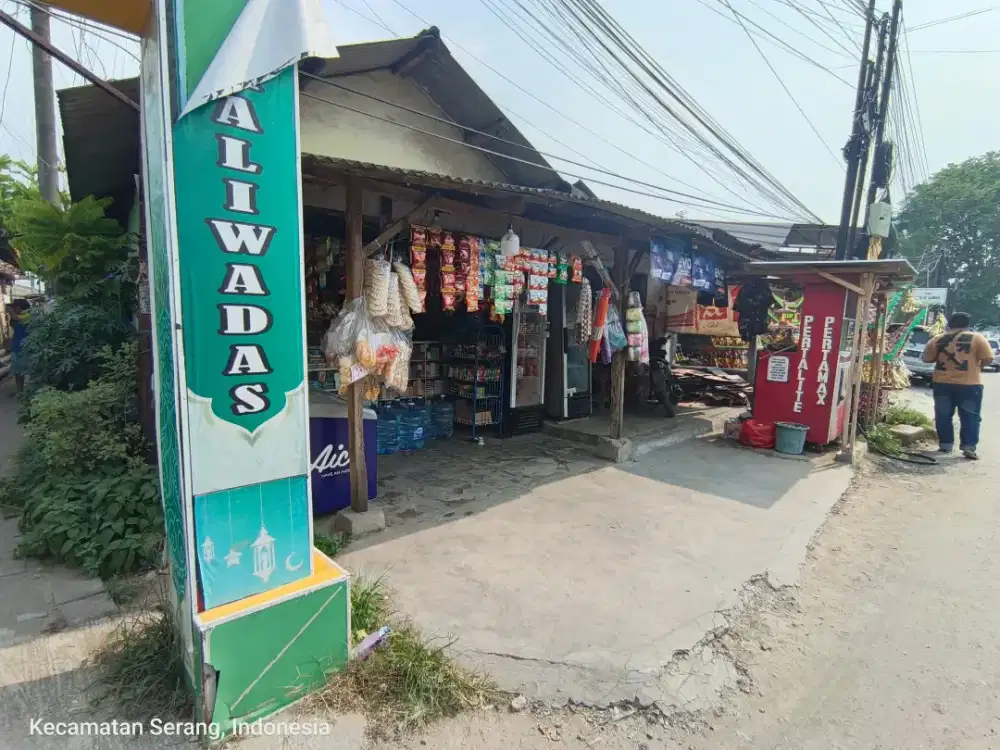 Jual ruko + rumah di pinggir jalan raya utama arah ke pasar induk rau