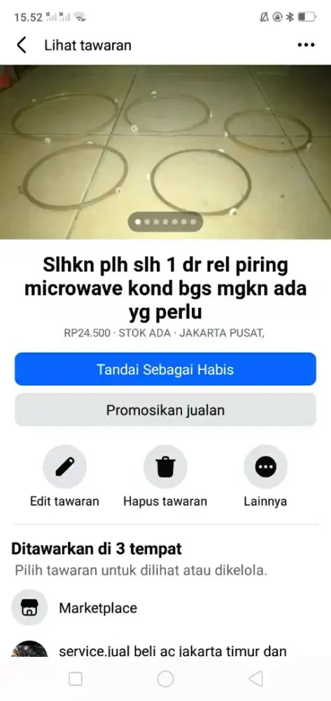 Slhkn plh slh 1 dr rel piring microwave kond bgs mgknada yg perlu