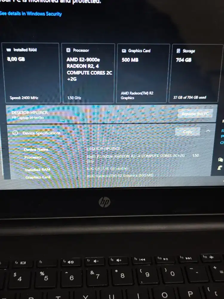 Di Jual Laptop HP 14-Bw0xx