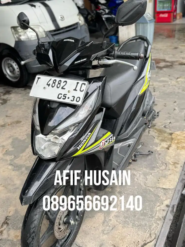 Honda Beat 2018 Hitam esp pgm-fi – Pajak On, Mesin Halus, Siap Pakai