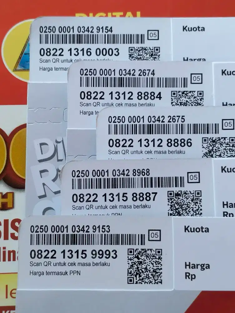 NOMOR CANTIK TELOKOMSEL ISI 3 GB NASIONAL.