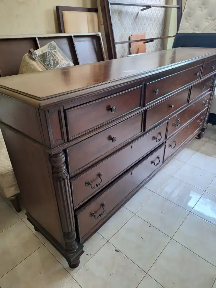 CRENDENZA BUFET KAYU JATI EX KEMENTERIAN