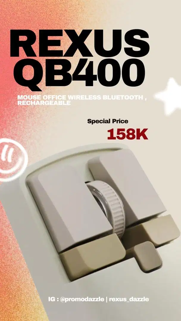 Rexus Mouse bluetooth QB400