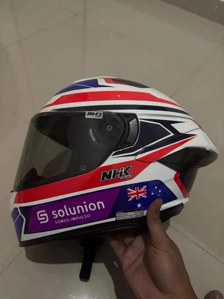 [JUAL] Helm NHK Mark 1 Jacob Roulston