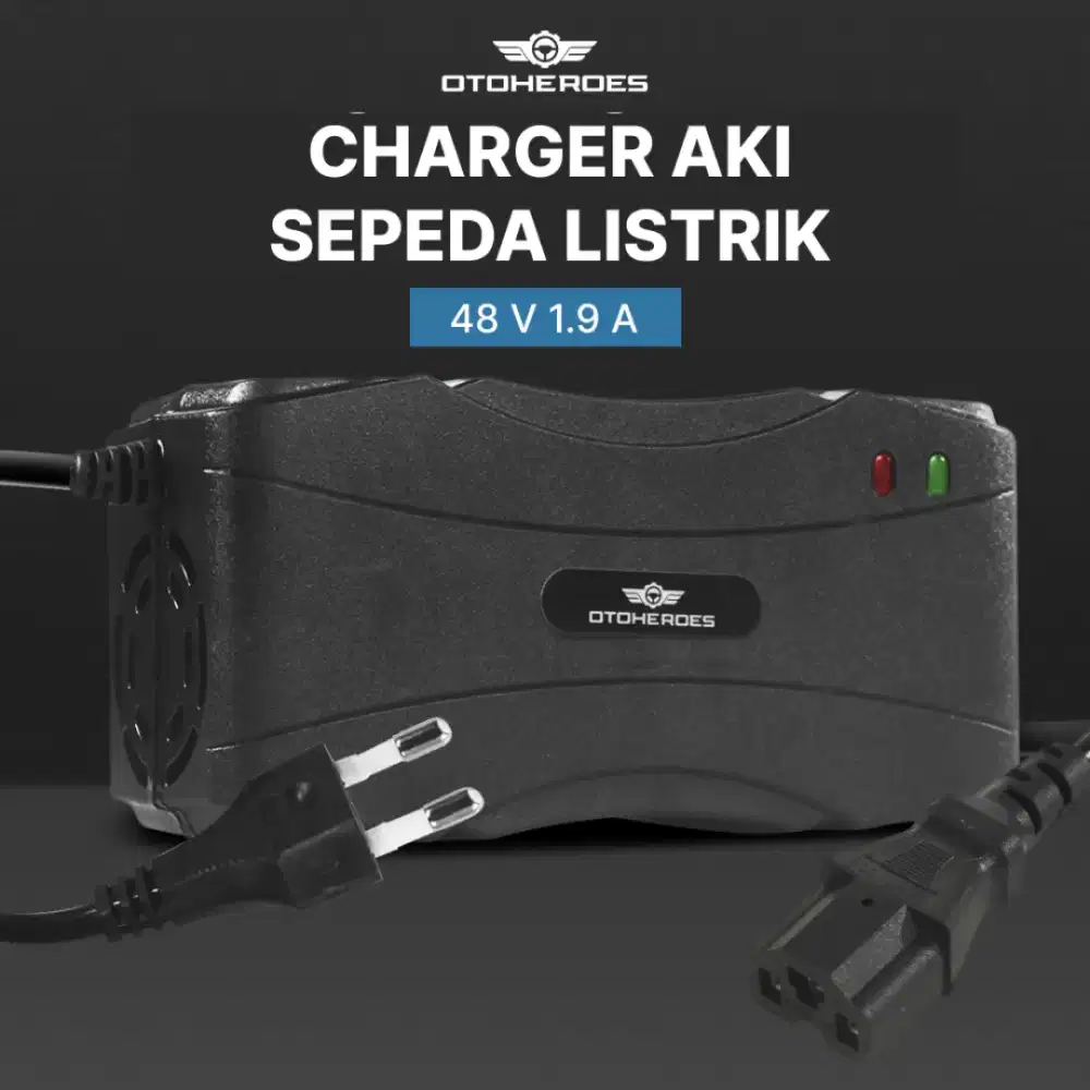 Charger Aki Sepeda Listrik Portable