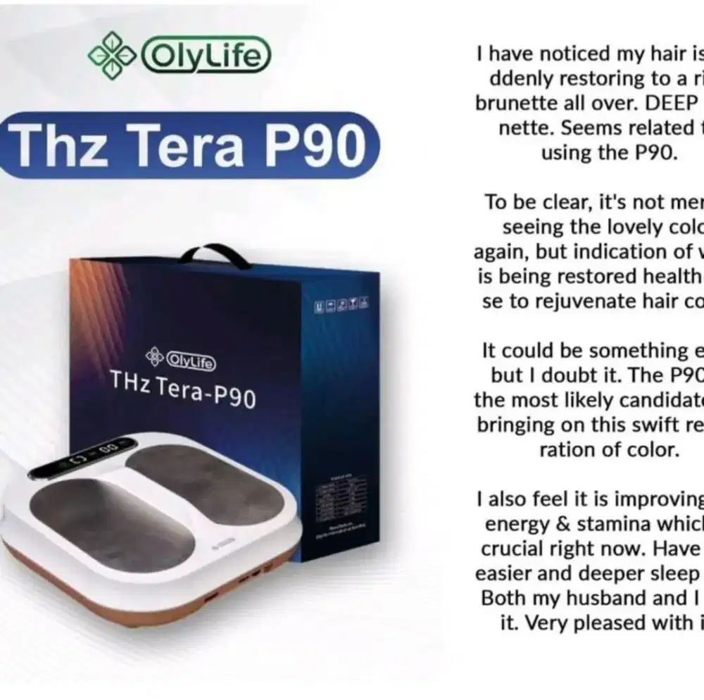 Olylife thz tera P90 alat terapi kaki ORIGINAL 100% like New