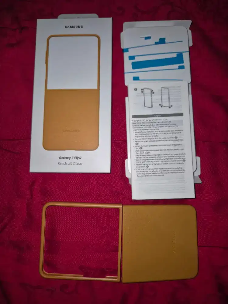 Kindsuit Casing Case Samsung Galaxy Z Flip7 Camel / Coklat Original