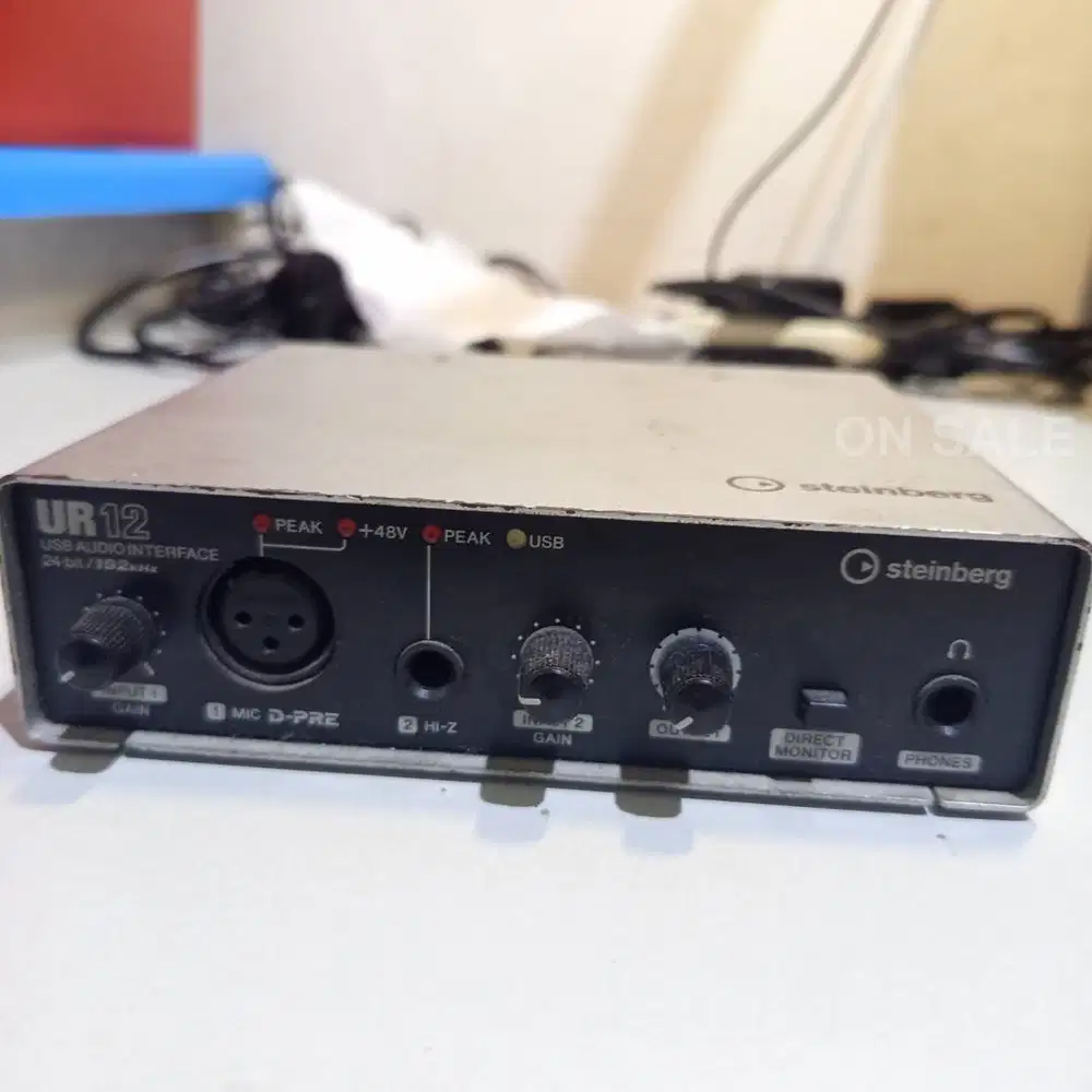 AUDIO INTERFACE SOUNDCARD STEINBERG UR 12