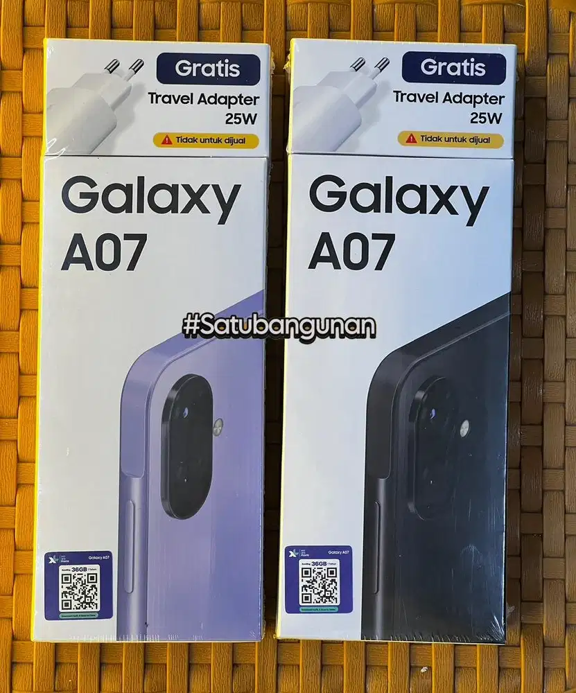 Samsung A07 4/64 GB Baru Segel Box Garansi Resmi 1 Tahun