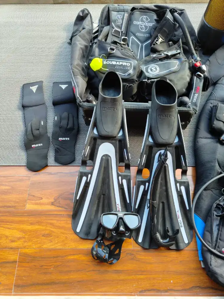 peralatan dive lengkap