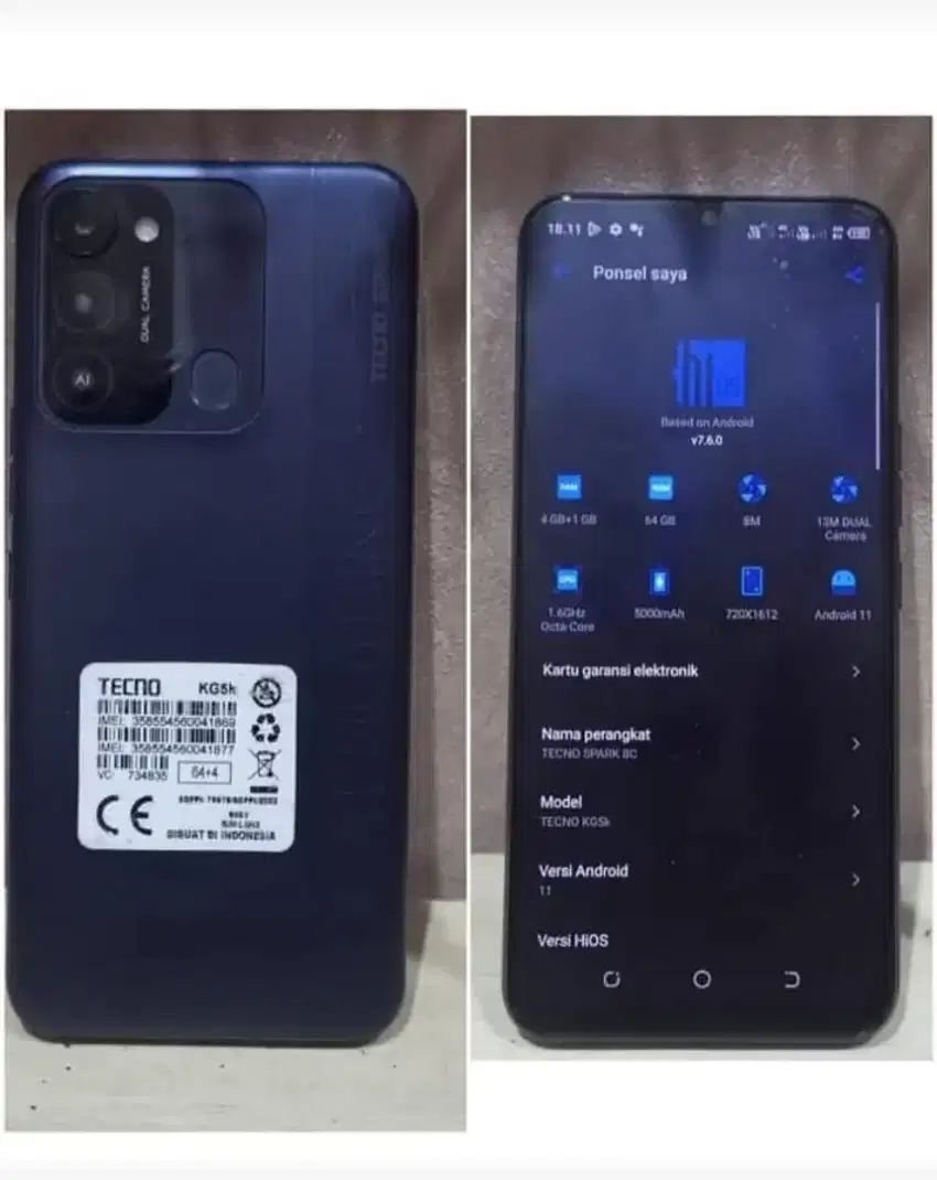 techno spark 8c