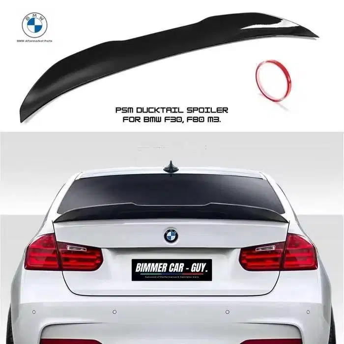 Ducktail BMW F30 PSM STYLE BLACK HLOSS BNIB BRAND NEW