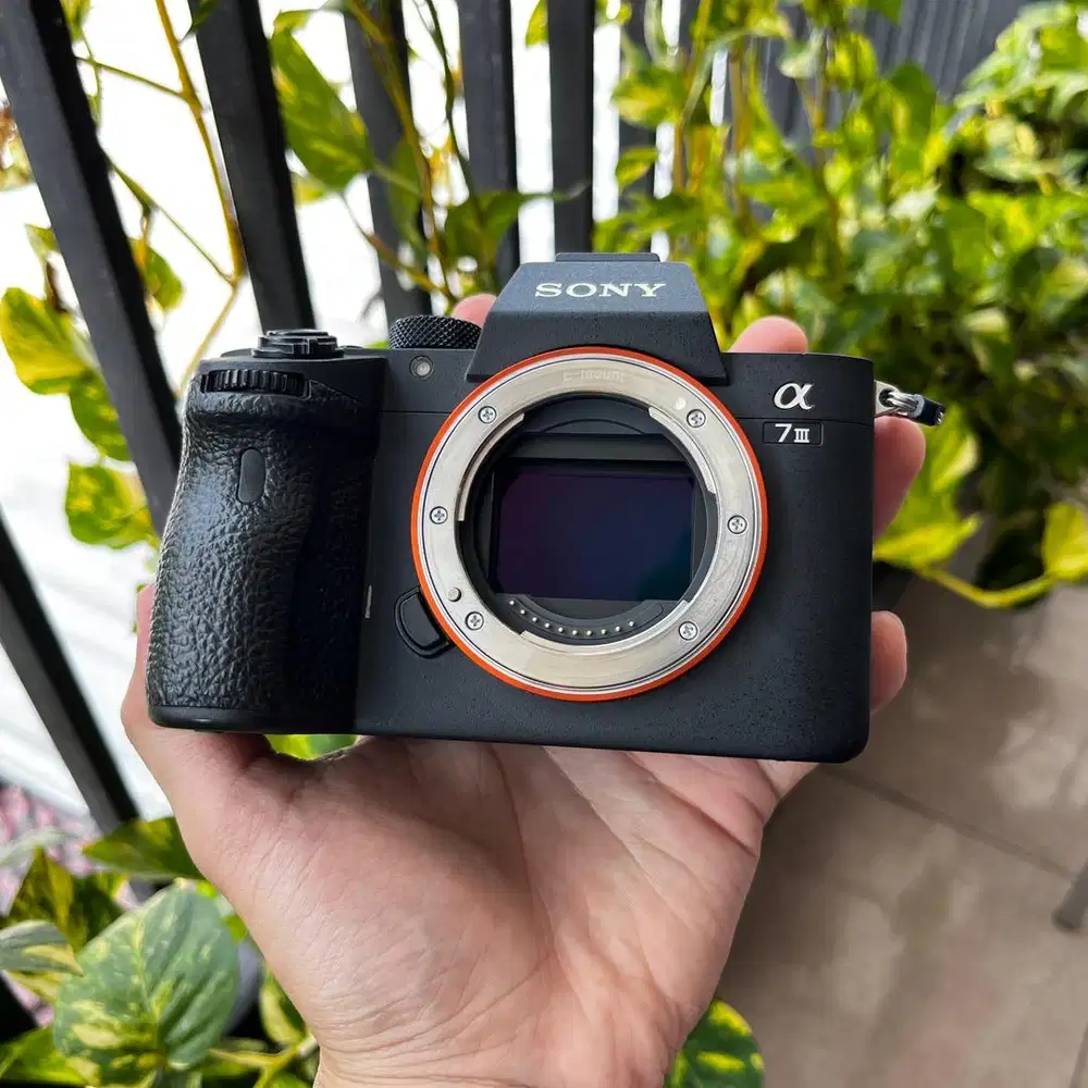 Kamera Sony a7iii BO Mulus Fullset SC rendah